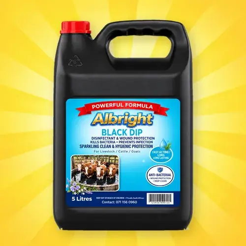 Albright Black Dip 5L