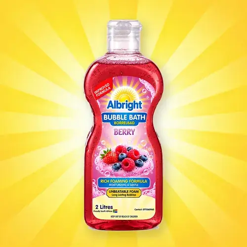 Albright Bubble Bath Berry 2L